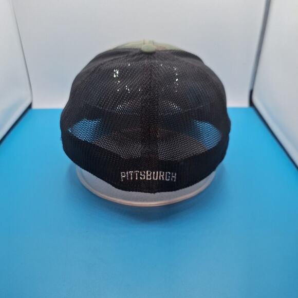 Pittsburgh Pirates New Era 39Thirty Camouflage Meshback Hat Cap Size M/L MLB - Picture 4 of 8